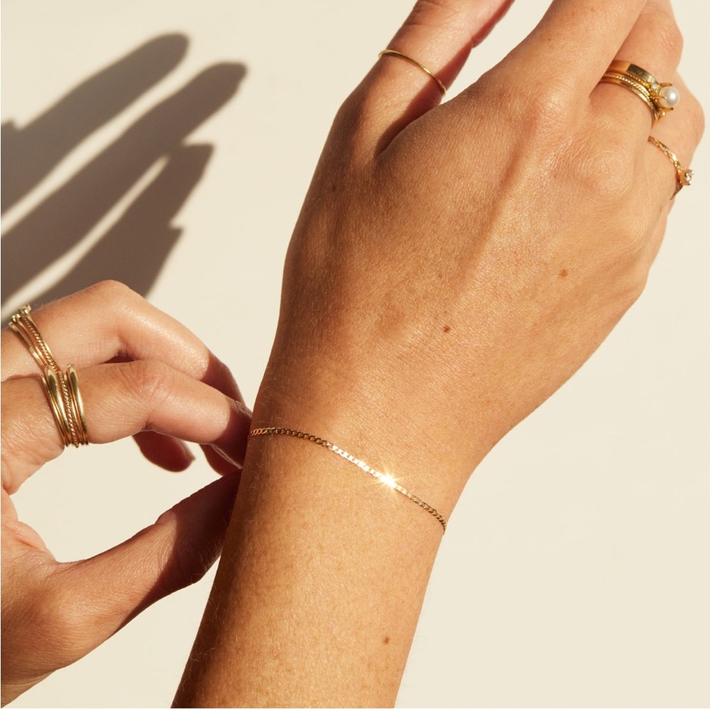 CATBIRD Petite Second Avenue Gold Bracelet
14k Solid Gold
